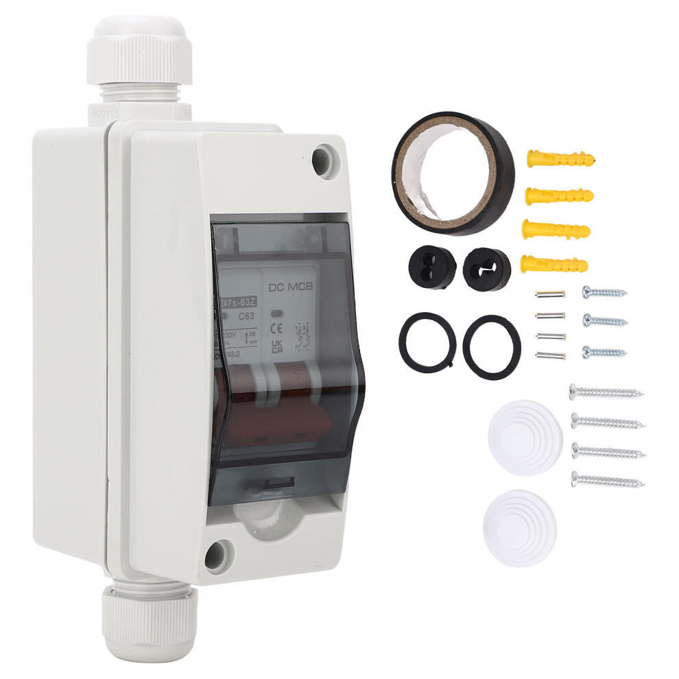 SG DC Miniature Circuit Breaker 2P 63A 1000V