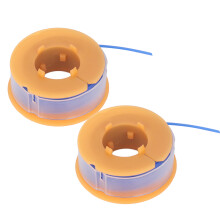 2 Stück Rasenmäher Spulenlinie Nylon Trimmer Zubehör Ersatz passend für BOSCH ART 30 ART 30FA Blau