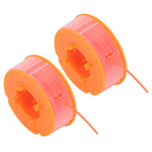2 Stück Rasenmäher Spulenschnur Nylon Trimmer Zubehör Ersatz passend für BOSCH ART 30 ART 30FA Orange