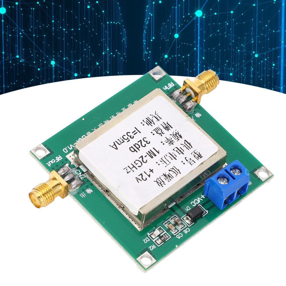 Rf Wideband Amplifier 1Mhz-2Ghz 32Db Low Noise Lna Module 8421341537420