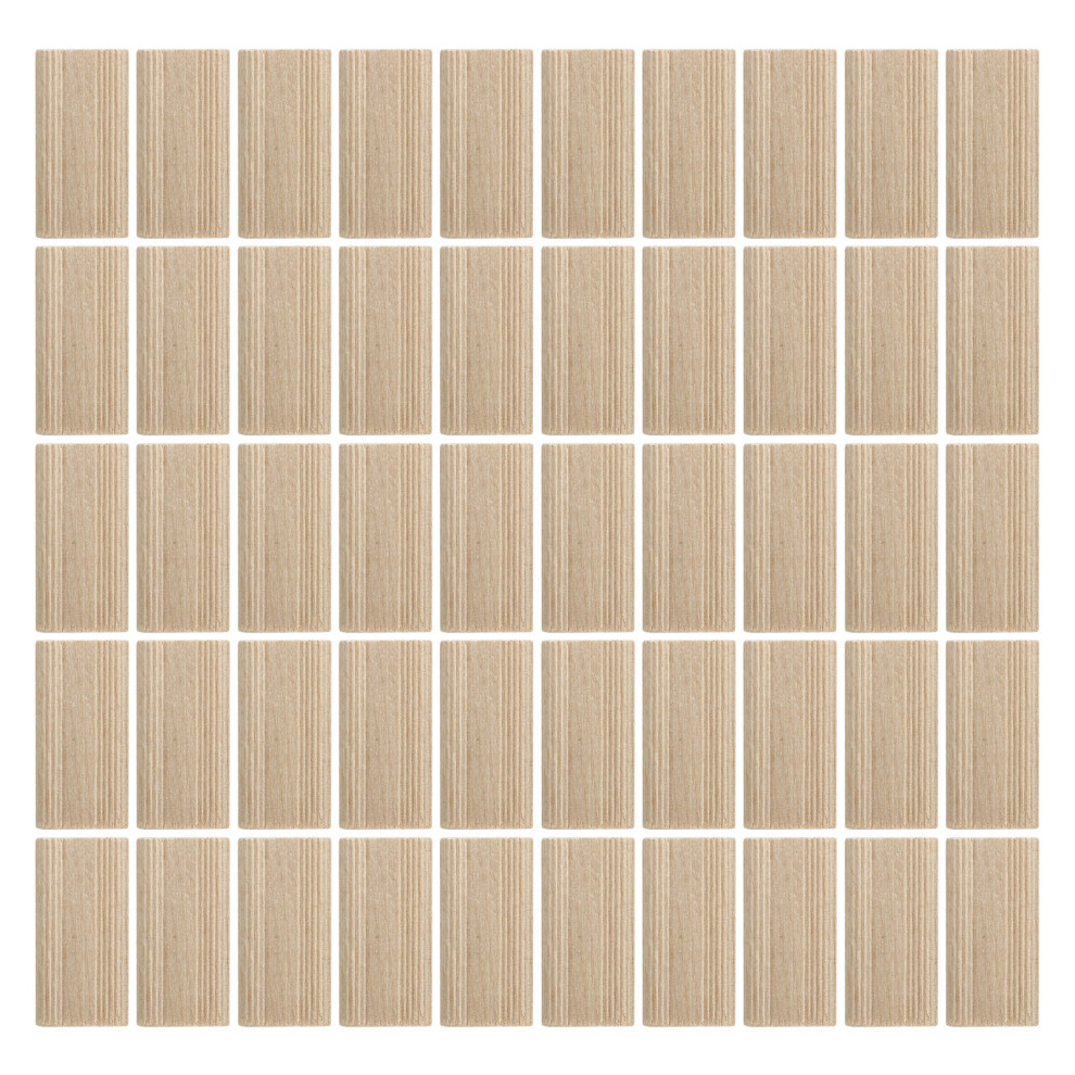 50Pcs Beech Wood Domino Tenon Stopper for Crafting