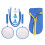 Children's Badminton Set with 3 Shuttlecocks & Carry Bag, Blue 11