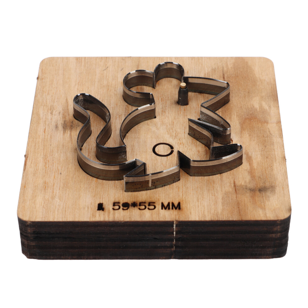 Mouse Shape Leather Cutting Die Alloy Steel Blade