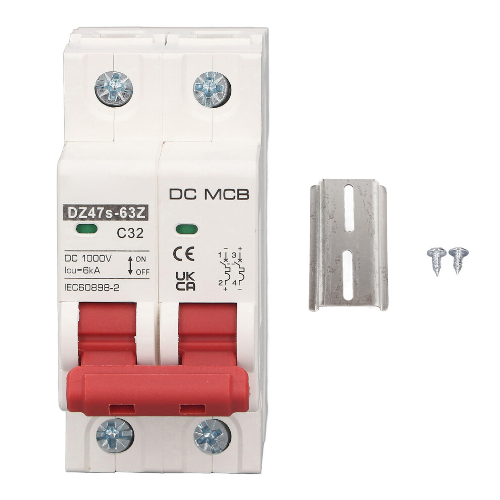 2P Small Circuit Breaker 6000A Breaking Capacity