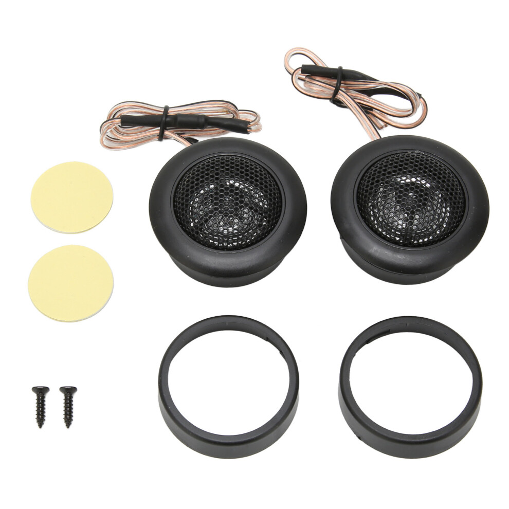 Car Sound System 2 Pcs 800W Dome Tweeters Stereo Loudspeakers High Sensitivity 8711341541641
