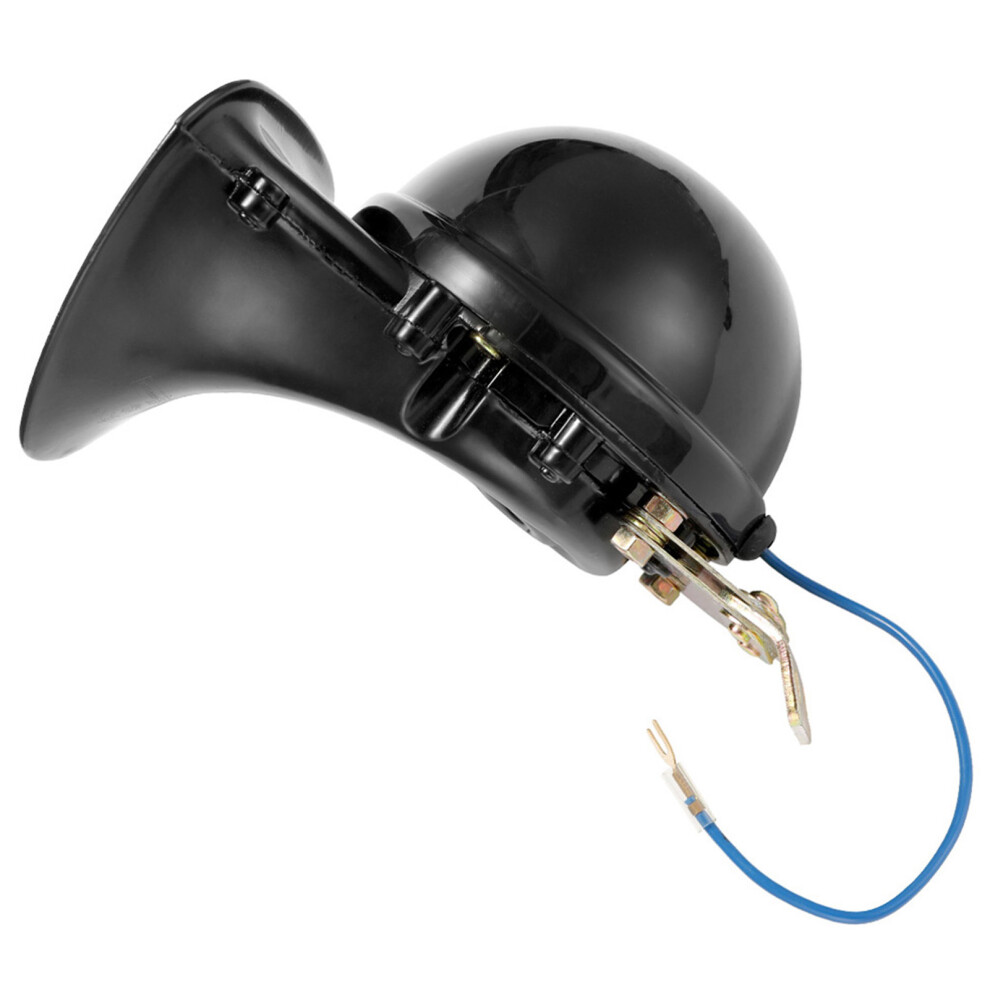 Raging Sound Waterproof Electric Snail Horn 105Db 12V/24V For Auto Marine Black 8771341542574