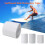 Transparent 83''/75'' SUP Board Tape - Protects Against UV & Chips 4