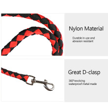 Durable 5ft Nylon Dog Leash with Metal Clip Medium Dog Training & Walking Rope