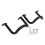 2PCS Engine Crash Bar Iron Hard Anodized Carbon 1