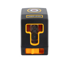 Self-Leveling Red Laser Level Kit, Horizontal & Vertical Lines, 15m Range