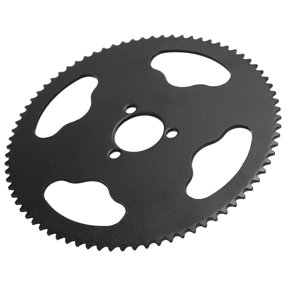 25H 78 Sprocket Steel Hard Crankset Suitable Black 9387669414852