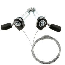 Aluminum Friction Thumb Shifter with Brake Cables