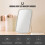 LED Makeup Mirror with Touch Switch, 1200mAh, 23.8x16.8cm White 7
