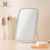 LED Makeup Mirror with Touch Switch, 1200mAh, 23.8x16.8cm White 1