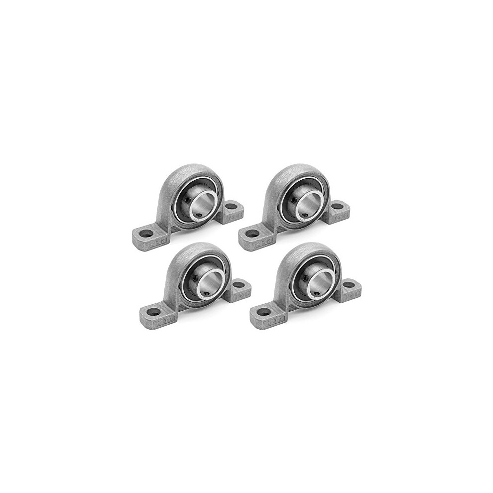 Pillow Block Ball Bearing Set Of 4 20Mm Die-Cast Aluminium Kp004 For Industrial Applications 6947110156514