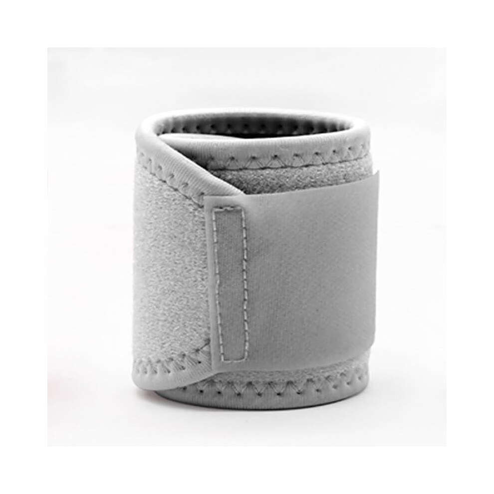 Wrist Brace for Carpal Tunnel Relief, Adjustable Grey Support Band for Sprains and Strains, Gym and Sports Use