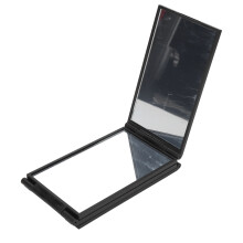 Espejo de 4 caras 360 plegable para maquillaje Abierto 48.5 x 7 cm