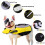 Dog Life Jacket with Handle, Reflective Strips, Adjustable, Foldable, Yellow, S/M/L 11