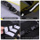 Dog Life Jacket with Handle, Reflective Strips, Adjustable, Foldable, Yellow, S/M/L 12