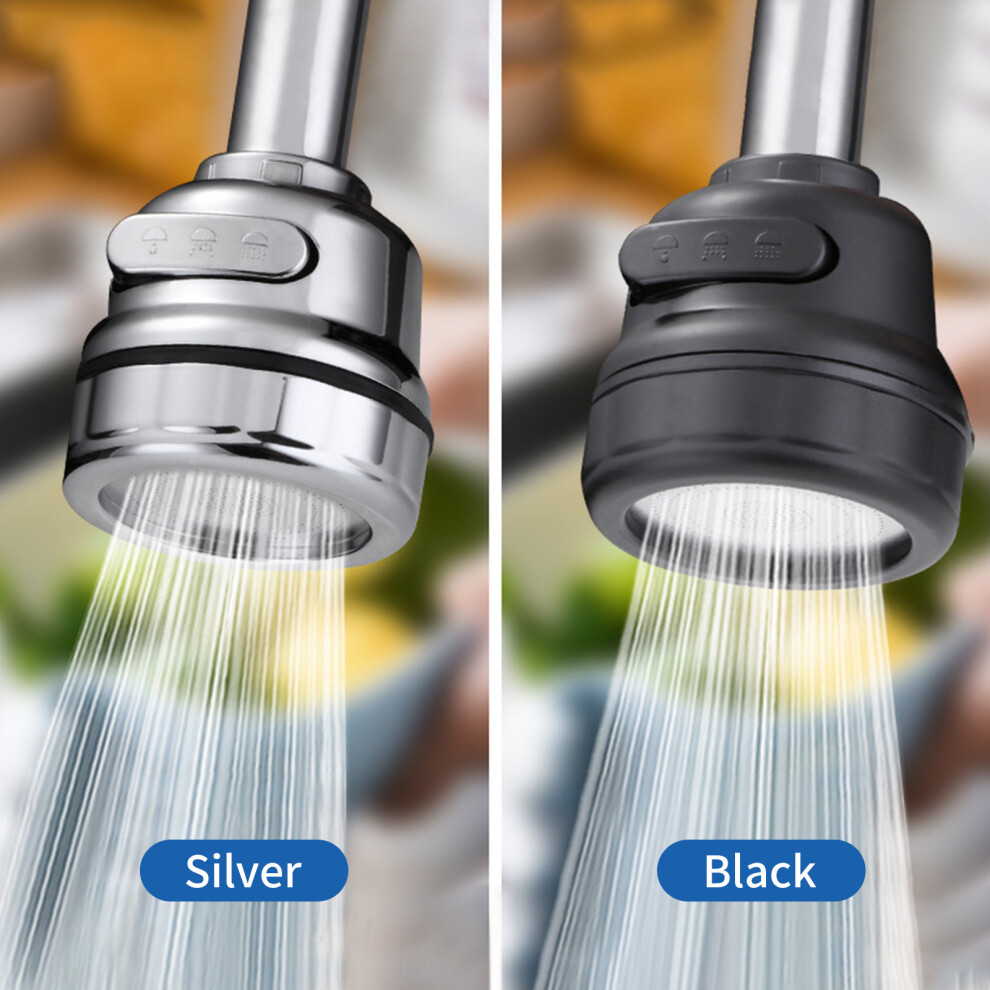 360 Rotatable Faucet Extender With 3 Water Modes, Splash-Proof, Water Saving 8431341549712
