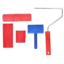 Set of 5 Wood Grain Roller Painting Tool Texture