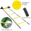 Speed Agility Training Kit with Ladder, 12 Cones & Stakes, 6m 9