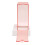 Automatischer Wattepadhalter pink PC Transparent 5