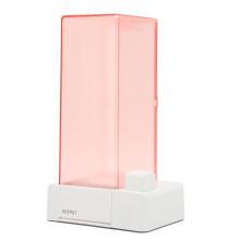 Automatischer Wattepadhalter pink PC Transparent