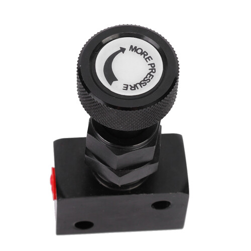 Universal Aluminum Black Brake Proportion Valve 2