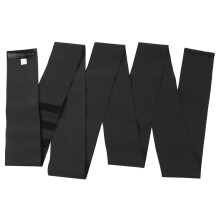 Taillentrainer aus Latex 5 m schwarzer Taillengürtel zur Formung