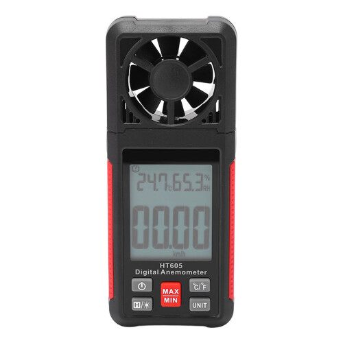 HT605 Anemometer ABS Windgeschwindigkeit 0,70-30,00 m/s