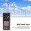 HT605 Anemometer ABS Windgeschwindigkeit 0,70-30,00 m/s 12
