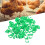 100pcs 20mm Numbered Chicken Leg Bands Poultry Identification Tags Green 15