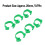 100pcs 20mm Numbered Chicken Leg Bands Poultry Identification Tags Green 2