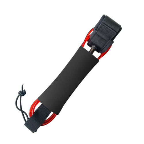 Stand Up Paddle Board Leash Replacement for Shortboards and Longboards, Durable Cord with Adjustable Ankle Strap