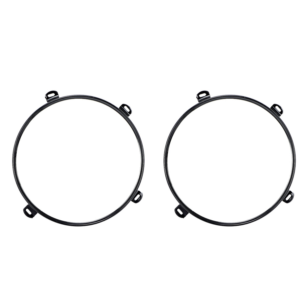 2Pcs 7In Headlight Mounting Bracket Ring Lamp 9387669418096