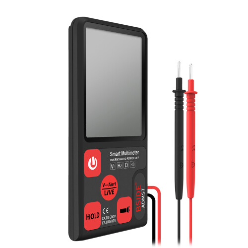 BSIDE ADMS7 True RMS Digital Multimeter 6000 Counts, LCD, Pocket Size