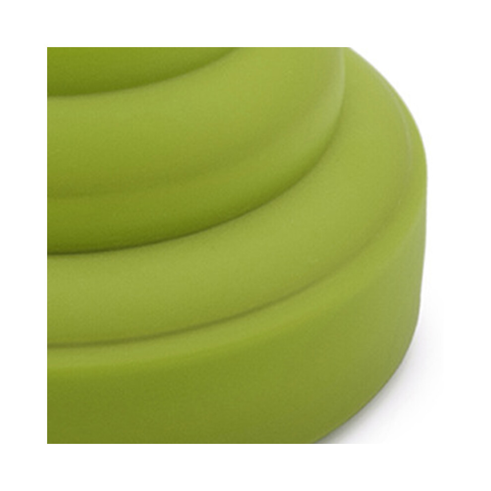 Green Silicone Hair Dryer Diffuser 13.5X11x6cm Portable For Curly Hair