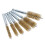 6PCS Bore Brush 4in Rust Proof Twisted Wire 7