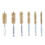 6PCS Bore Brush 4in Rust Proof Twisted Wire 1