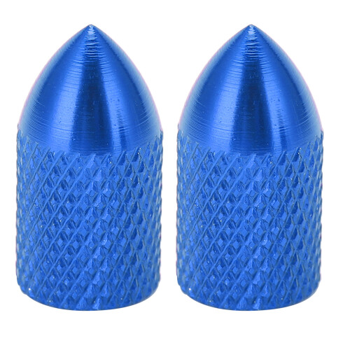 2pcs Schrader Valve Caps Aluminium Alloy Schrader