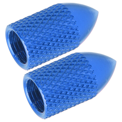 2pcs Schrader Valve Caps Aluminium Alloy Schrader 1