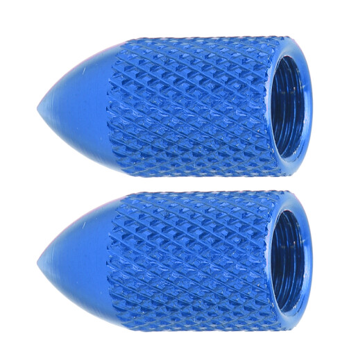 2pcs Schrader Valve Caps Aluminium Alloy Schrader 2