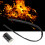 3.3ft Black Heat Fire Sleeve Fire Braid Flame Heat 6