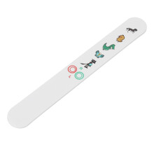 Kids Vision Tester Stick with Colorful Animal Patterns - Waterproof Card
