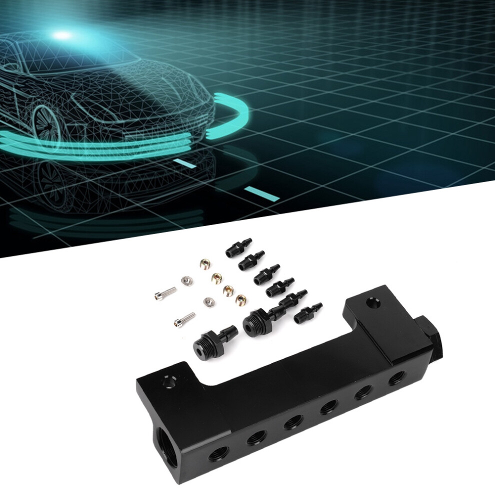 6 Port Aluminum Vacuum Block Intake Manifold For Turbo Boost Control 6921341566328