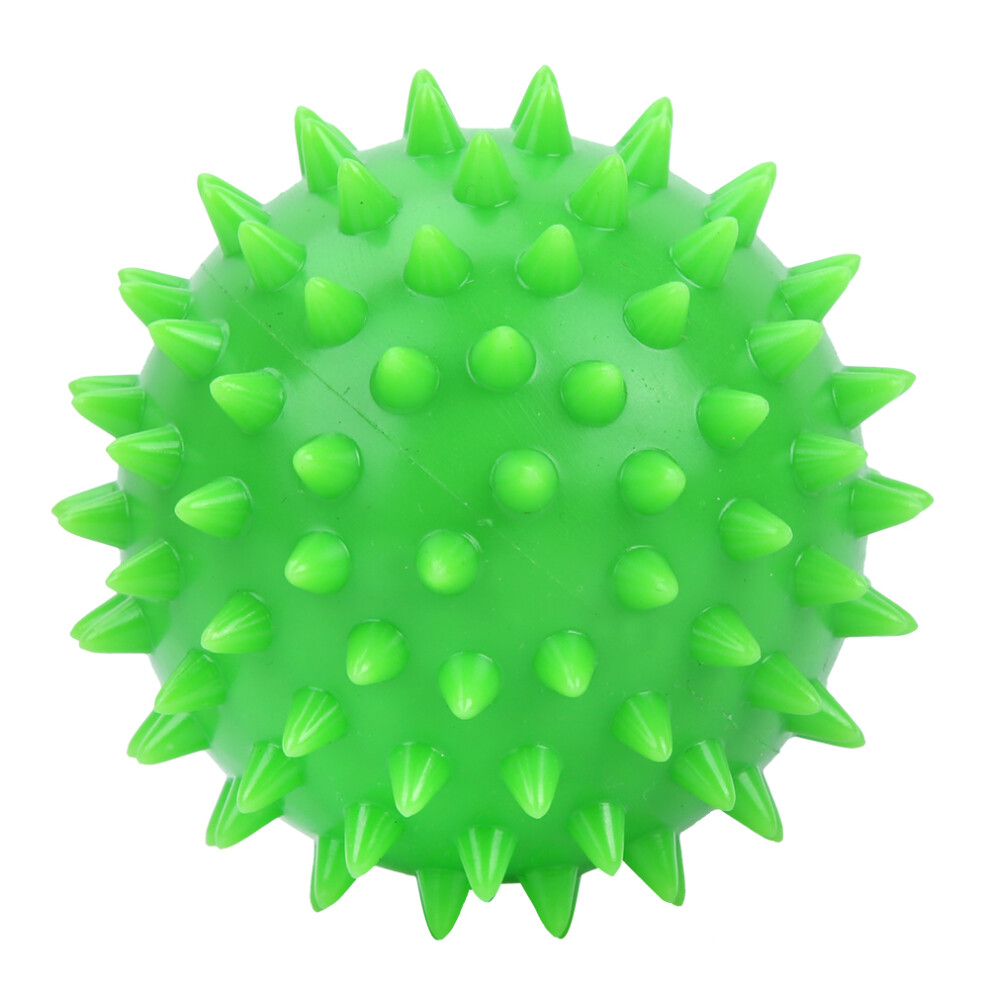 Green Pvc Peanut Spiky Massage Ball Back Foot Muscle Massager Fitness Equipment