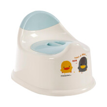 Potty Toilet Seat for Children | Easy to Clean Non-Slip Toilet Seat with Handles and Splash Guard | Child-Friendly Design