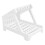 Lightweight White Barcode Printer Stand 200x130x135mm for Labeling Machines 16