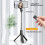BT Selfie Stick Foldable Tripod 360 Rotation Multi-functional Handheld Adjustable 16